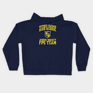 Video Game High School JV FPS Team Kids Hoodie